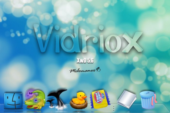 Vidriox док для xwindowsdock